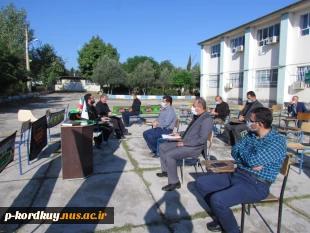 برگزاری مراسم "زیارت عاشورا" در ایام عزای حسینی در دانشکده فنی وحرفه ای پسران کردکوی (استان گلستان) 5