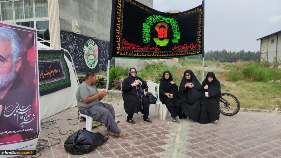 مراسم دلدادگان اربعین هیات قمر بنی هاشم دانشکده ملی مهارت پسران کردکوی 12