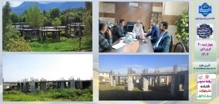 جلسه آقای نوری با آقای کلاسنگیانی معاون عمرانی فرمانداری کردکوی